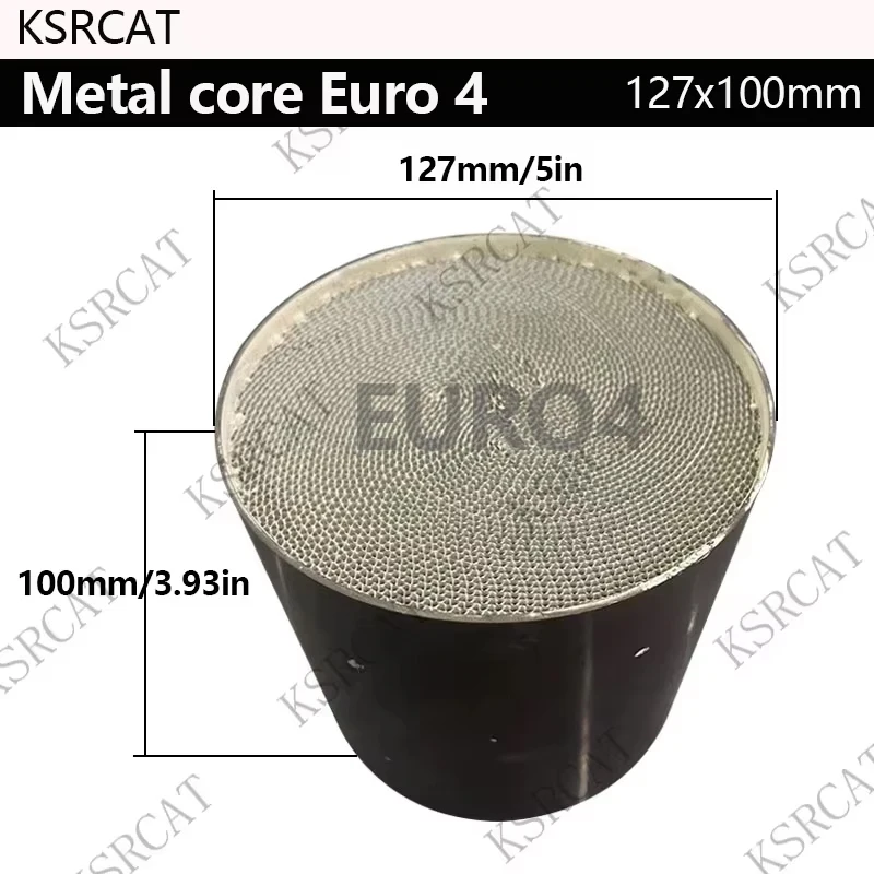 

Каталитический нейтрализатор Евро-4, 127x100 мм, 200/300 CPSI, металлический, сотовый, для очистки выхлопных газов автомобилей