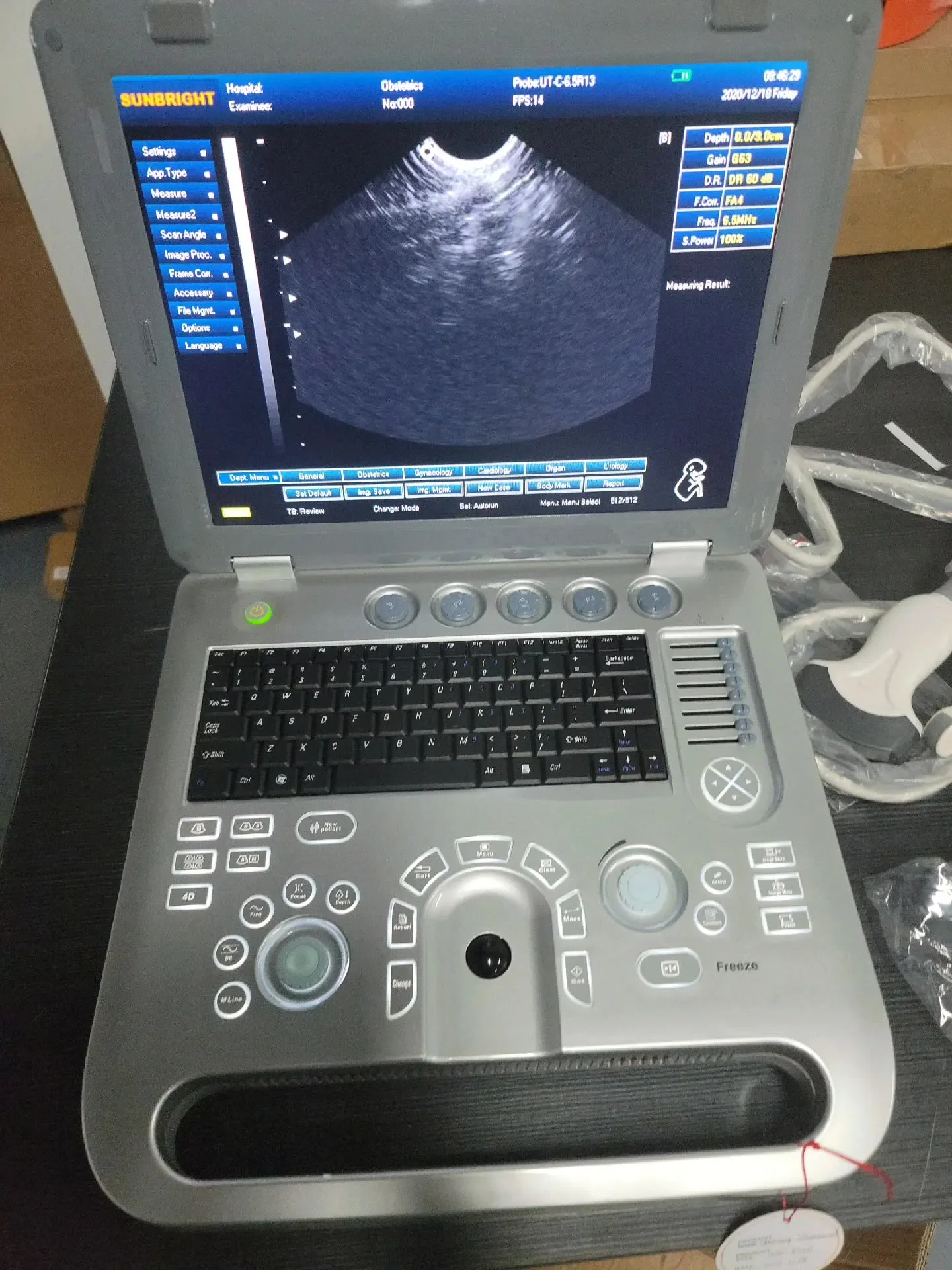 Medical Device 4D Portable Ultrasound Machine/  / USG Machine CE Approved SUN-800E