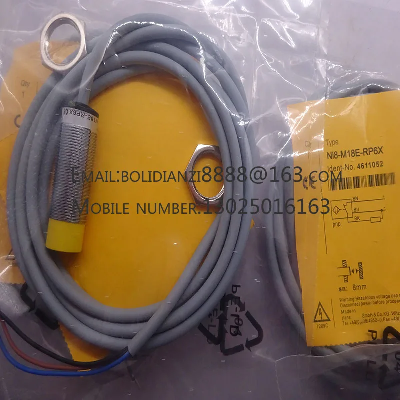 

New proximity switch sensor NI8-M18E-RP6X NI8-M18E-RN6X One year warranty In stock