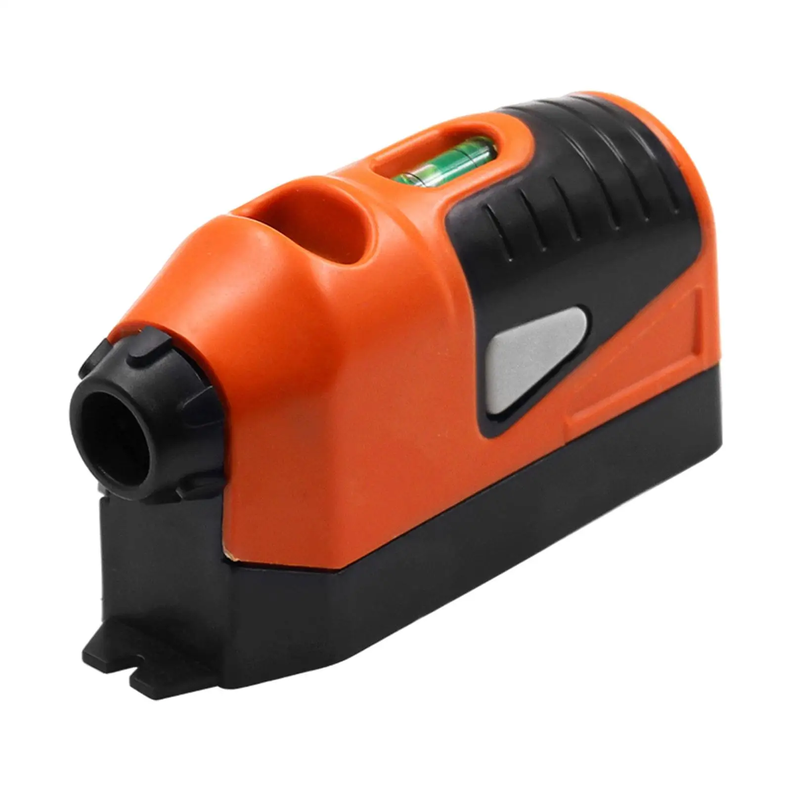 Mini Portable Vertical Laser Spirit Level Laser Straight Level 90 Degree Mouse-shaped Plastic Self-leveling Measuring Tool