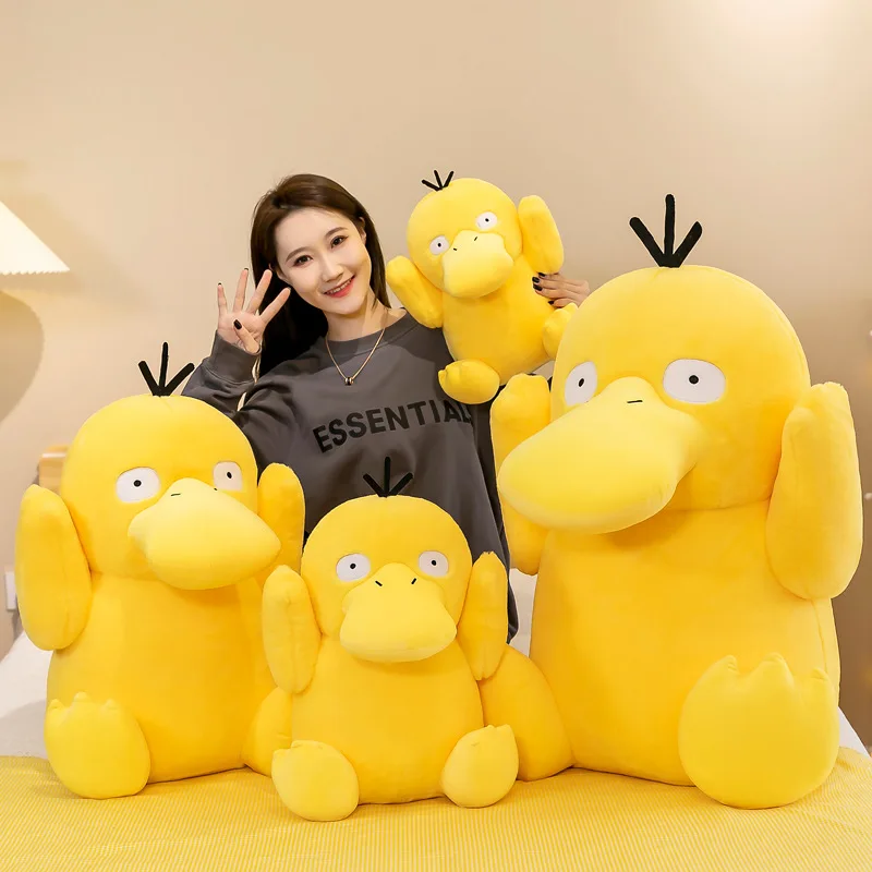 

35-80CM Pokemon Psyduck Plush Doll Pokémon Animal Stuffed Toys Adorably Silly Plushies Comfortable Soft Pillow Children's Gift
