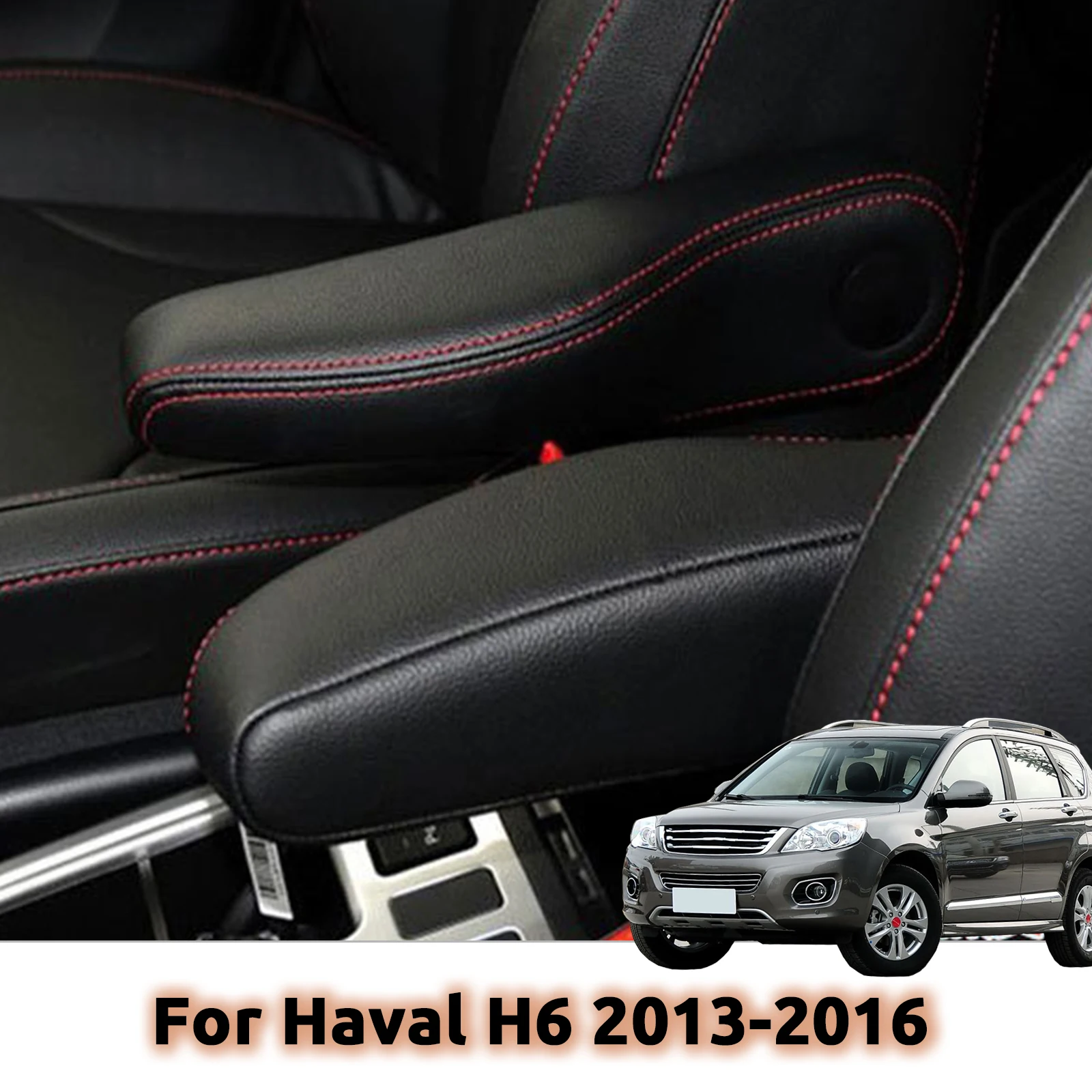 

2 PCS For Haval H6 2013 2014 2015 2016 Car Side Seat Armrest Cover Artificial Leather Precision Contour Matching