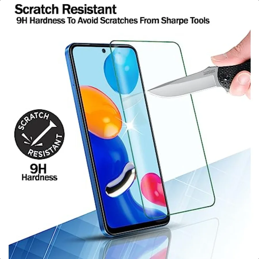 Pellicola salvaschermo RKINC [confezione da 3] per Samsung Galaxy A52 4G A52 5G A52S 5G Pellicola salvaschermo in vetro temperato 0,3 m [a vitaWarr