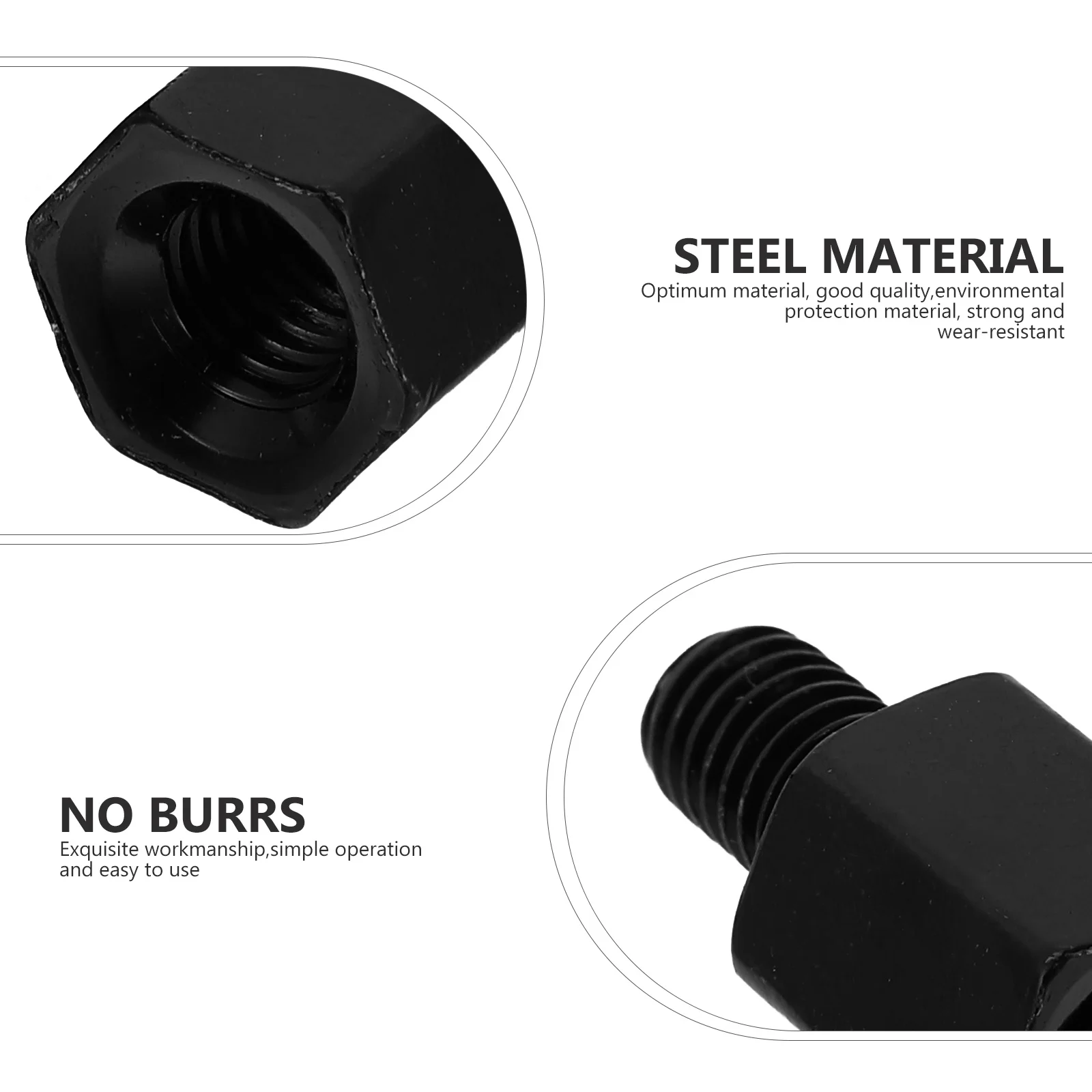 10 قطعة محول الرؤية الخلفية للدراجات النارية مرآة فولاذية جبل الناهضون تمديدات محولات مرآة جانبية للدراجات الكهربائية العالمية