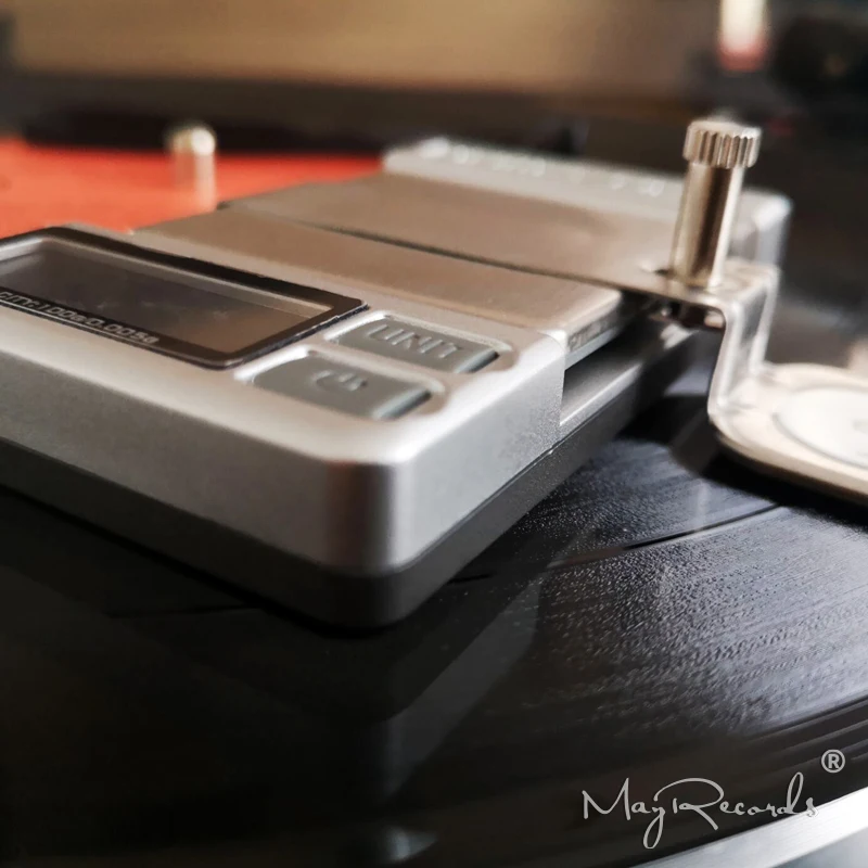 전문 턴테이블 포노 LP 스타일러스 포스 디지털 스케일 압력 게이지 전자 저울 Mechanis0.005g 정확도 교정