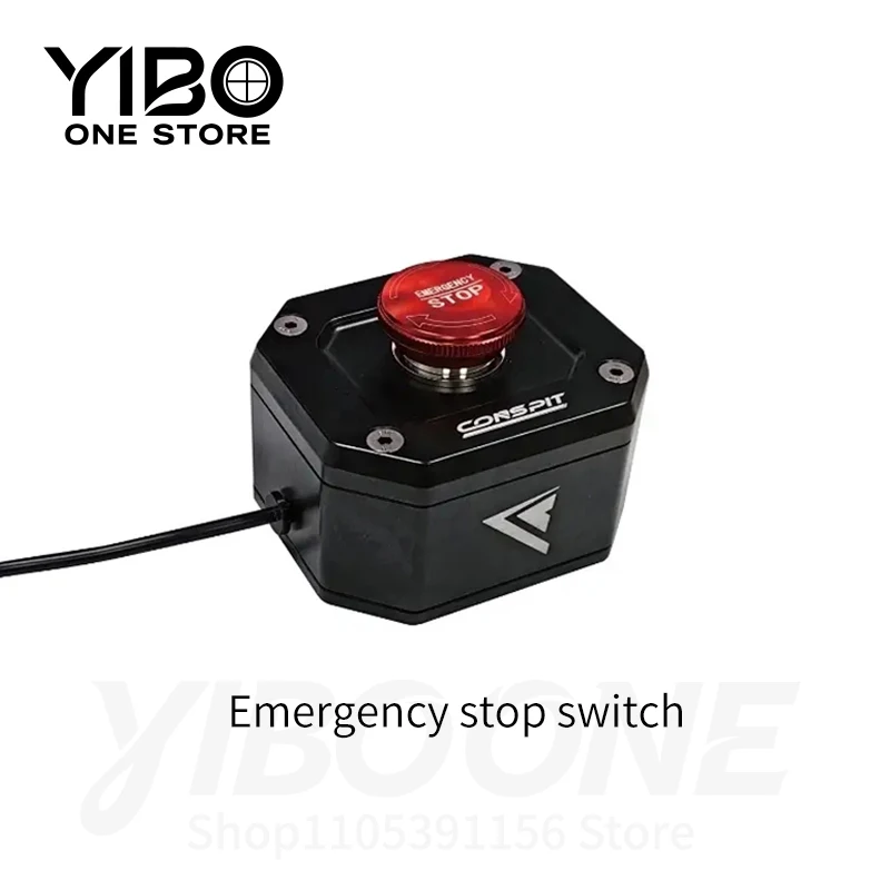Racing Simulator Accessories Steering Wheel Simulator Professional Accessories Emergency stop switch，for FANATEC DD1/2 bracket