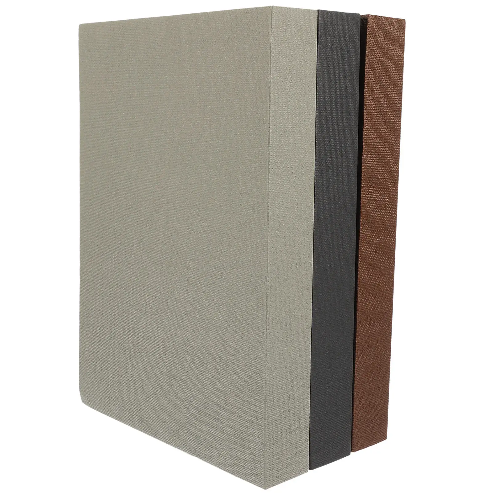 3Pcs Fake Book Simulation Decorative Books for Home Office Desktop Decor Bookshelf Display Photo Prop Retro Style Tabletop