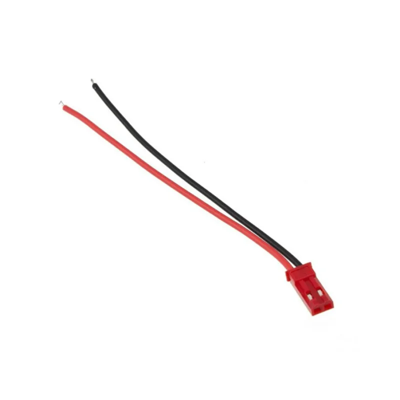 Cable de conexión JST, conector macho + hembra para batería RC, 50 pares, 10cm