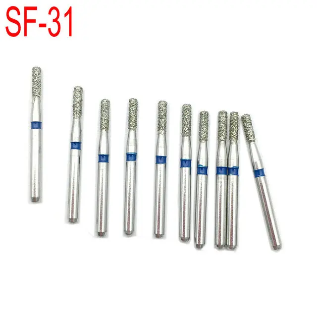 10Pcs Burs Dental Material SF Series Dentist FG Diamond Burs