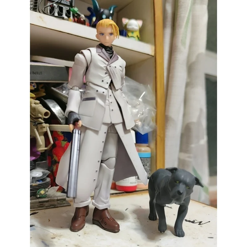 

[In Stock] Final Fantasy Vii Anime Game Toys Rufus Shinra Figurine Model Collection New Box Free Toys For Boys Gift