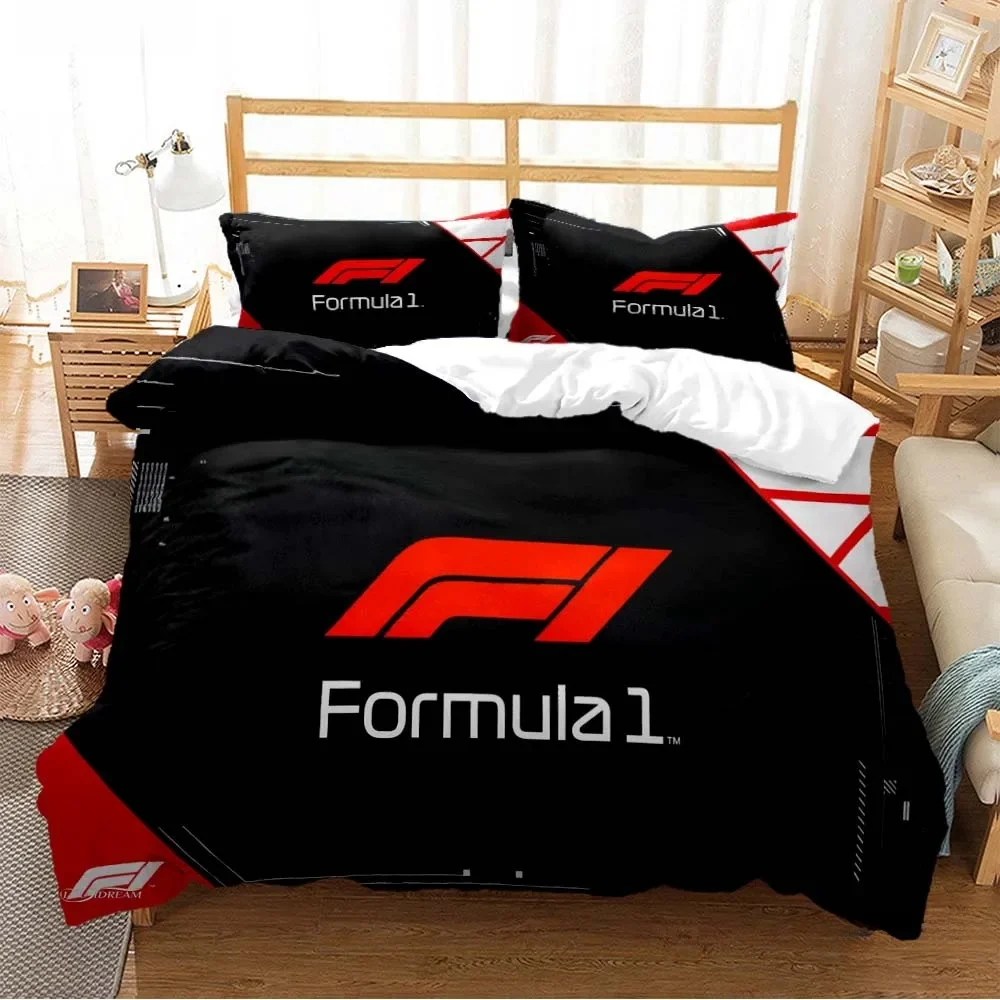 3d impressão moda f-formula 1 conjunto de cama de corrida meninos meninas gêmeo rainha king size capa edredão fronha cama meninos adulto quarto