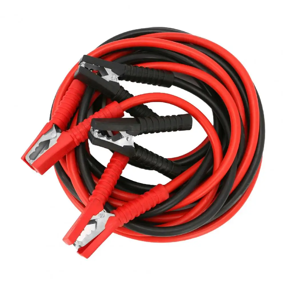 Battery Jumper Cable 1 Set Useful Anti-breaking Hardware Tool 3000Amp 50mm² Car Battery Emergency Power Jumper Cord for Truck