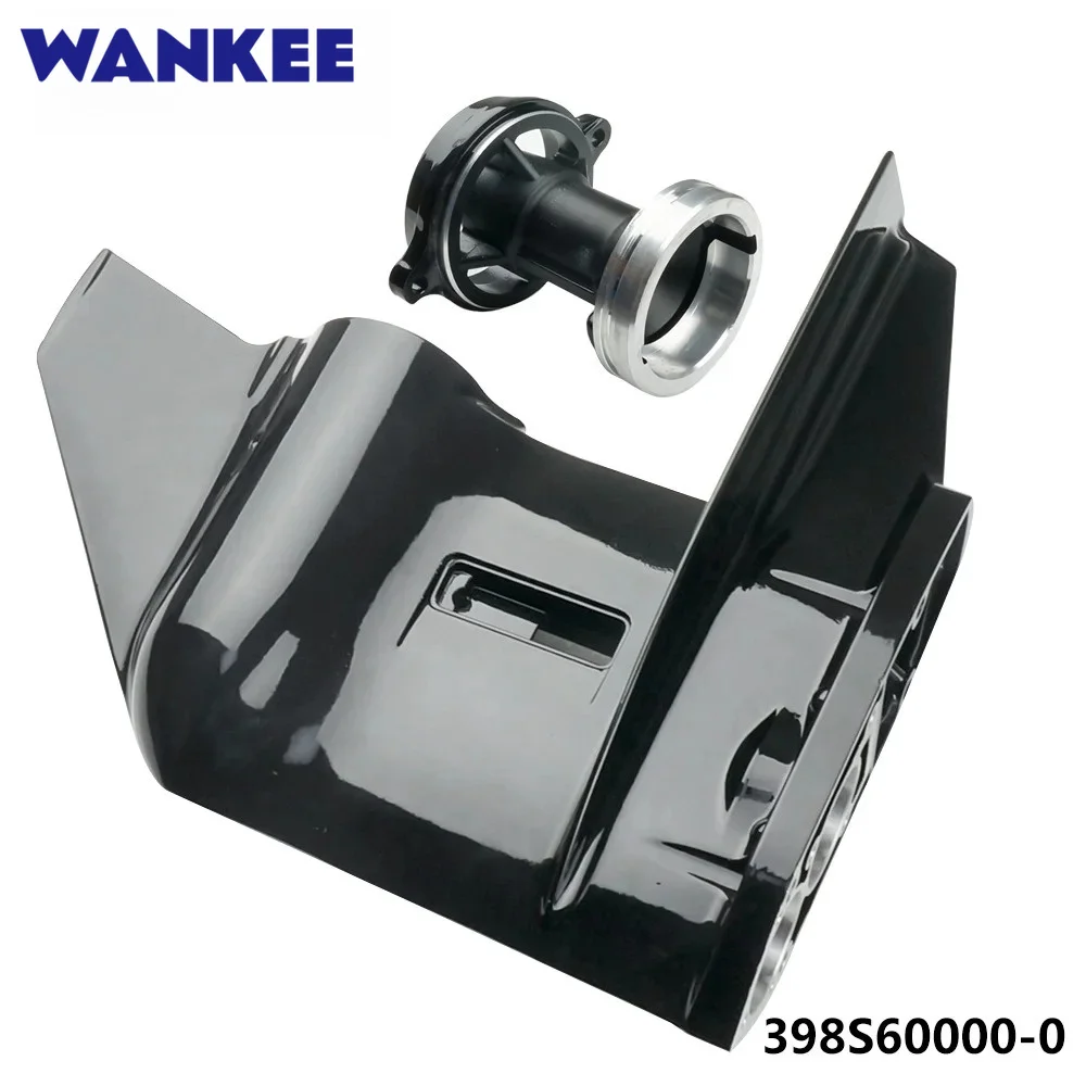 Lower Casing With Cap 398S60000 For Tohatsu Outboard Motor 2T M9.9D M15D M18e HDX Hidea T18 T20  3V9Q60000-1;350Q6000