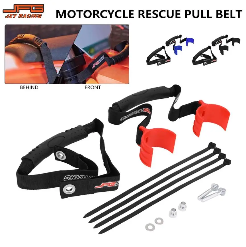 JFG Racing-Laisse de Sangle de Sauvetage Avant et Arrière, pour Moto KTM 250, 350, 400, 450, 500, XCF, XCW, XCFW, SXF, EXCF, EXC, SMR