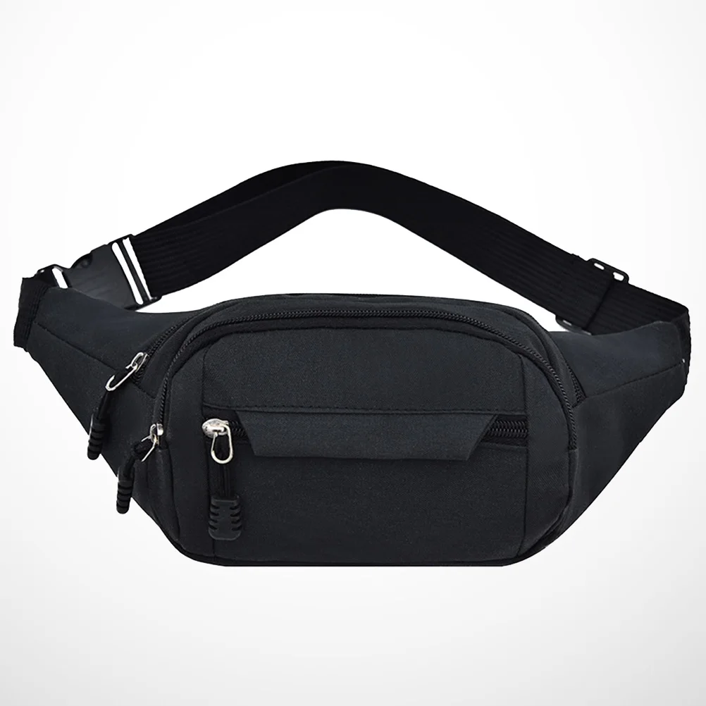 Running Belt Adjustable Waist Pack Large Capacity For Phone Keys Outdoor Sports Durable Oxford Cloth Fanny Pack Men