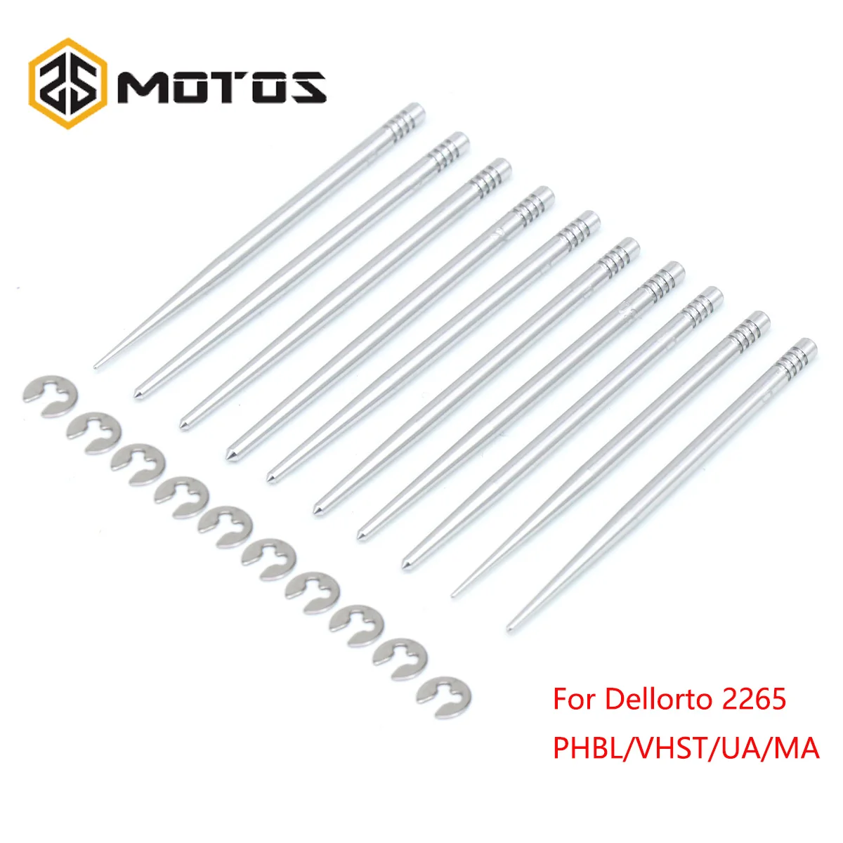 

ZS MOTOS D-тип коническая игла для карбюратора Dellorto PHBL 2265, мотоциклетный карбюратор, струйная игла для DELLORTO PHBL VHST UA MA