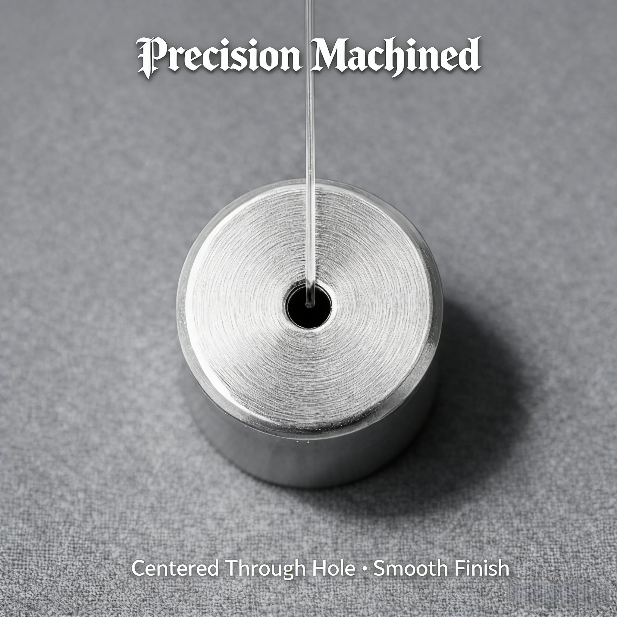 EMT 2g Anti-Skate Hanging Weight Stainless Steel Tonearm Counterbalance with Nylon Thread Replacement Part