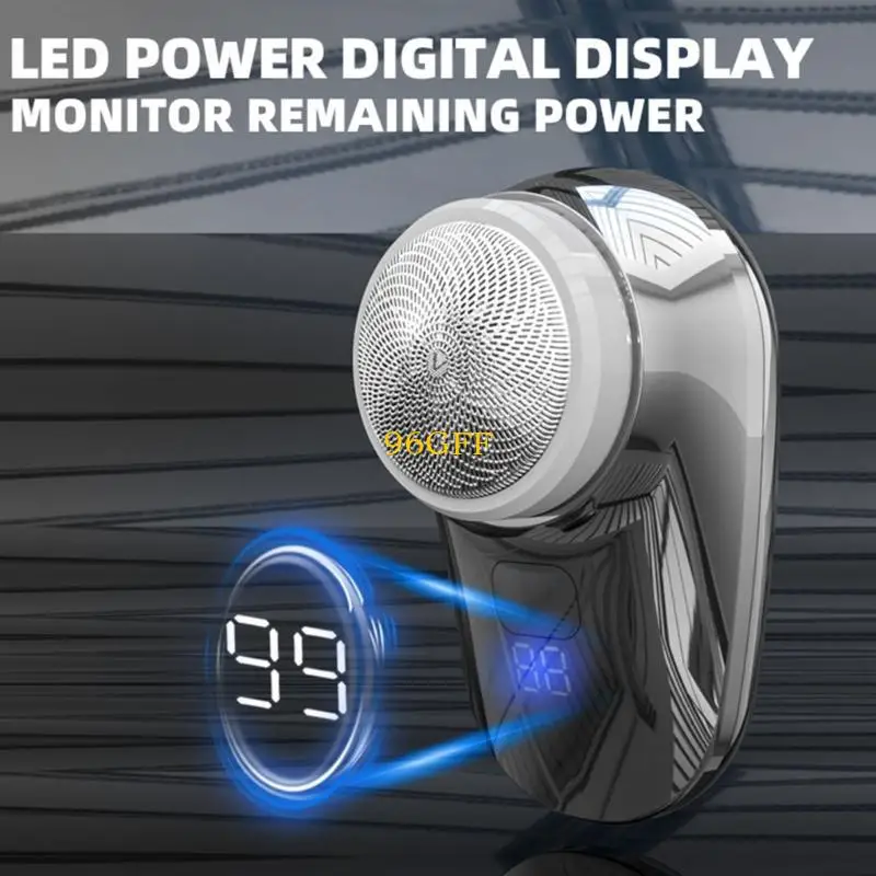 96gf Tasche Elektrorasierer Rasiermaschine für Männer nass trocken Dual-Use Mini-Bart Rasiermesser