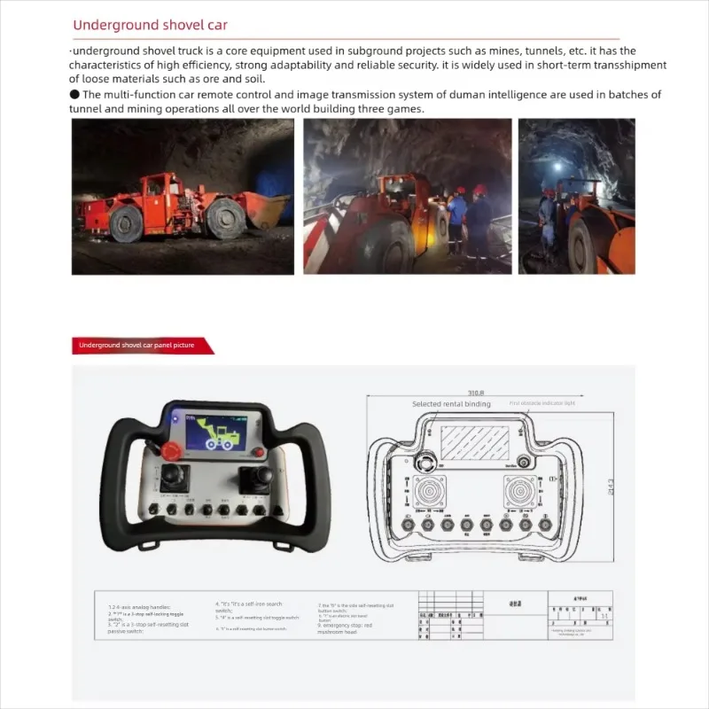 Automatic Wireless Remote Controller For Waterproof Dustproof And Rust-proof Metal Shell Drilling Rig