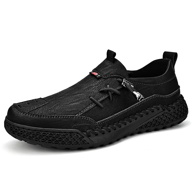 Hot Sale Leather Casual Shoes Men Outdoor Walking Shoes Fashion Men Shoes Outdoor Fashion Men shoe