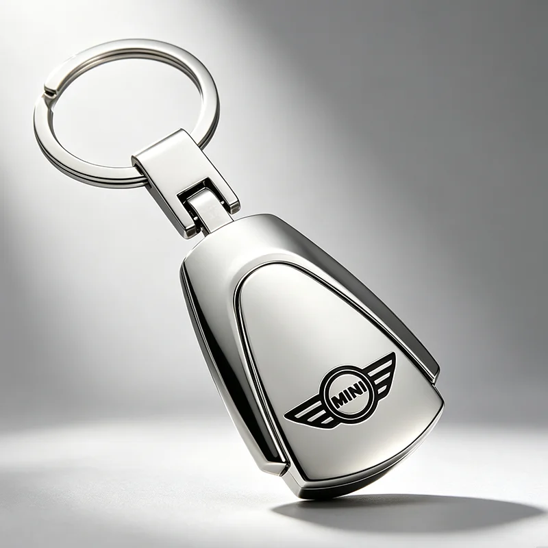 Car Metal Key Chains Keyring Pendant for Mini Cooper JCW R50 R52 R53 R55 R56 CLUBMAN F54 F55 F56 F60 Keychains Accessories