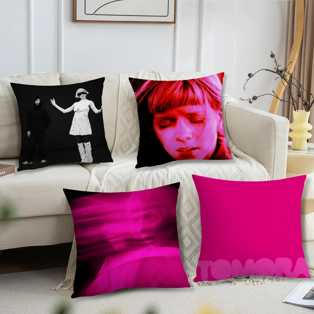 Band T-Tomora Come Closer cushion cover For Pillow Printing Sofa Decoration Home Car Room Coffee Shop Office Nordic Simplicity