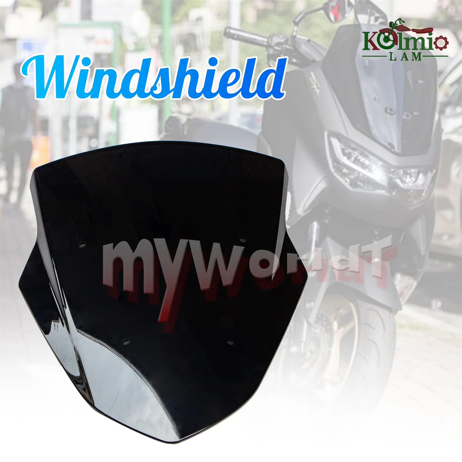 

Fit For YAMAHA NMAX125 NMAX155 2016 - 2019 Front Glass Deflector Motorcycle Windshield Windscreen NMAX 125 155