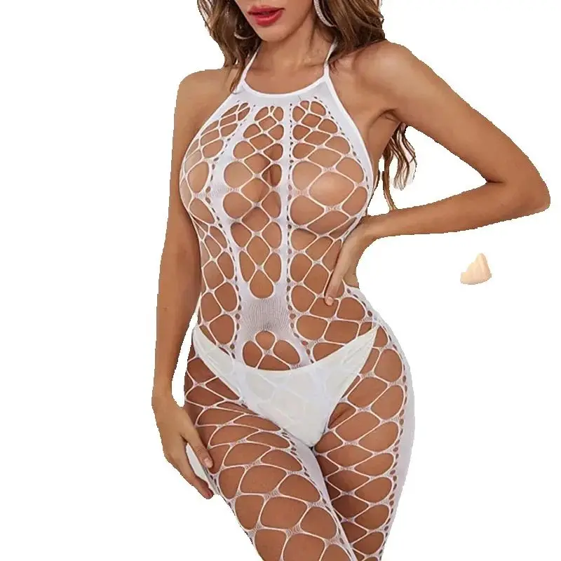 

Горячая новинка: Прозрачное эротическое боди-сетка больших размеров с вырезами, без промежности, сексуальное белье, костюм для ролевых игр