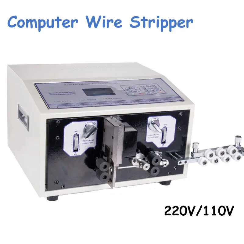 SWT508C  Automatic strip wire machine skinning cutting wire computer strip Wire stripping machine  0.1 To 4.5mm