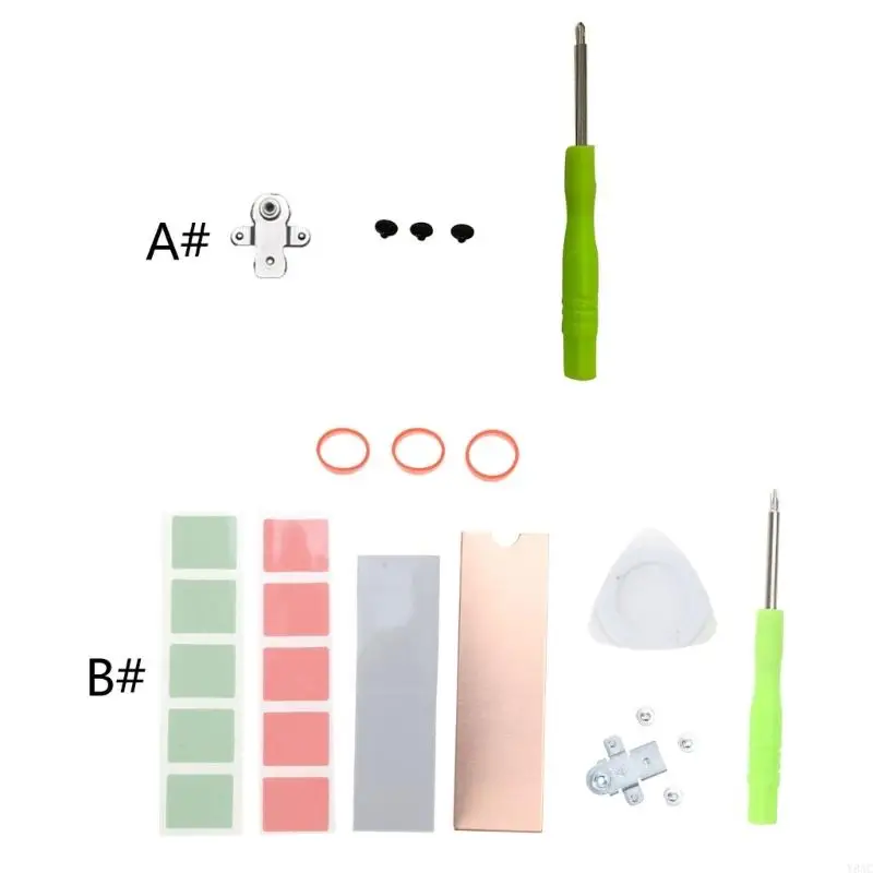 Y8AC NVME 2230 2280 SSD Mounting Bracket Shield Holder untuk 5515