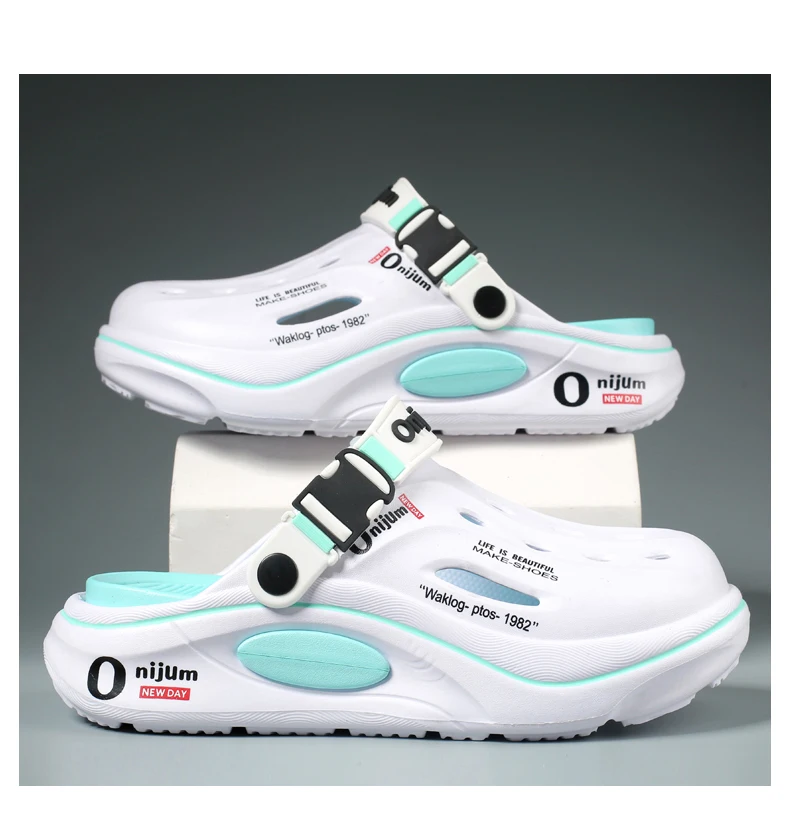 Pantuflas para Hombre, Nuevas, Ligeras de EVA, Alta Calidad, Cómodas, Suaves, para Baño, Interior, Dormitorio, Sandalias de Lujo para Mujer, Diseño Casual de Marca