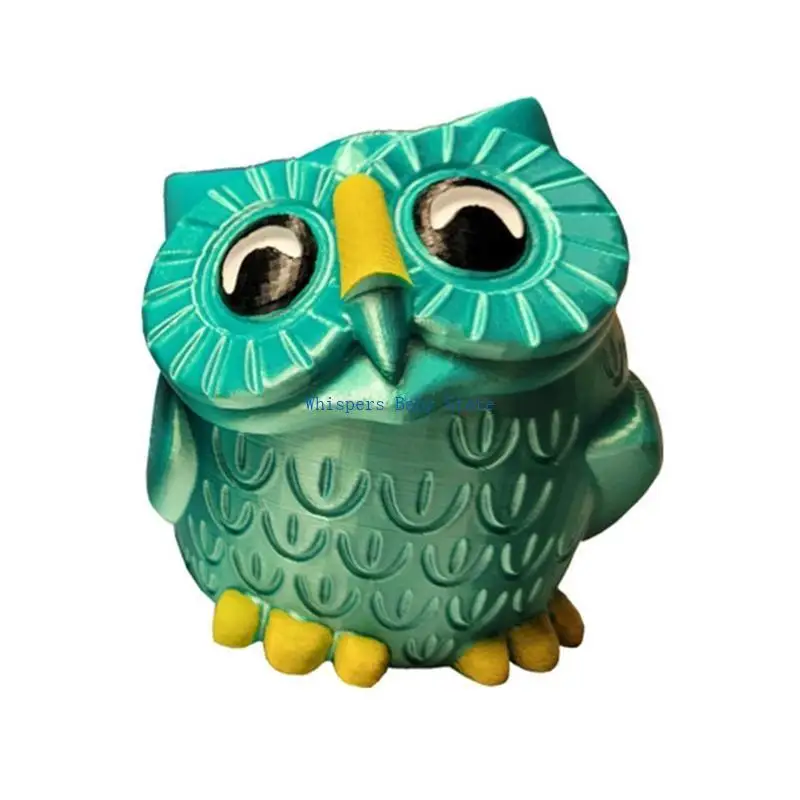 U90E OWL Bunga Pot Epoxy Resin Cetakan Pot Pot Holder Beton Cetakan Silikon