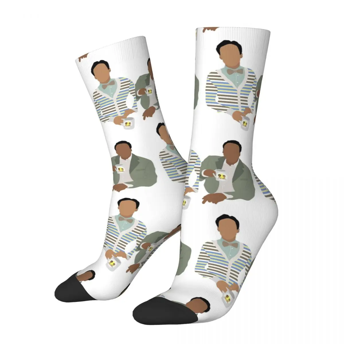 

Troy And Abed In The Morning Socks Harajuku High Quality Stockings All Season Long Socks Accessories for Unisex Christmas Gifts