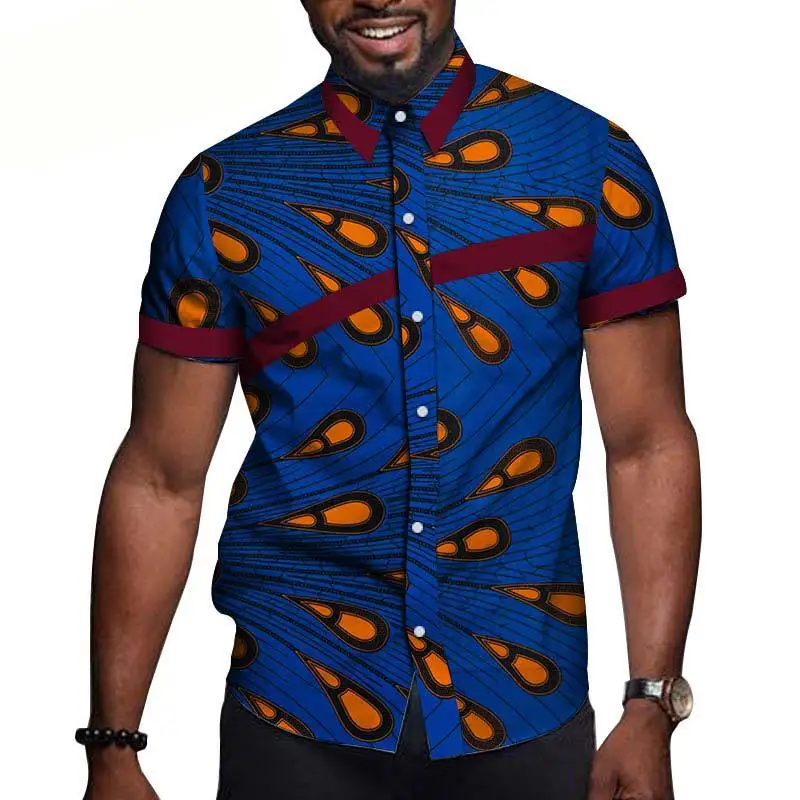 Afrikaanse Grafische Strand Shirts Voor Dames Heren Zomer Korte Mouw Grote Maat Hawaiian Shirts Heren Blouses Cuba Camisa