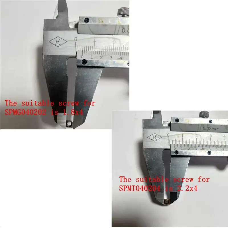 SOMT040202/SPMG040202 SPMT040204 Small diameter u drill insert U Indexable Drill Inserts Carbide For 2D 3D 4D SO SP U drill