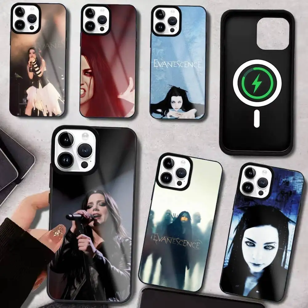 

E-Evanescence Amy L-Lee iPhone Case Compatible with iPhone17/16/15/14/13/12/11plus pro Max Magnetic Wireless Charging Phone