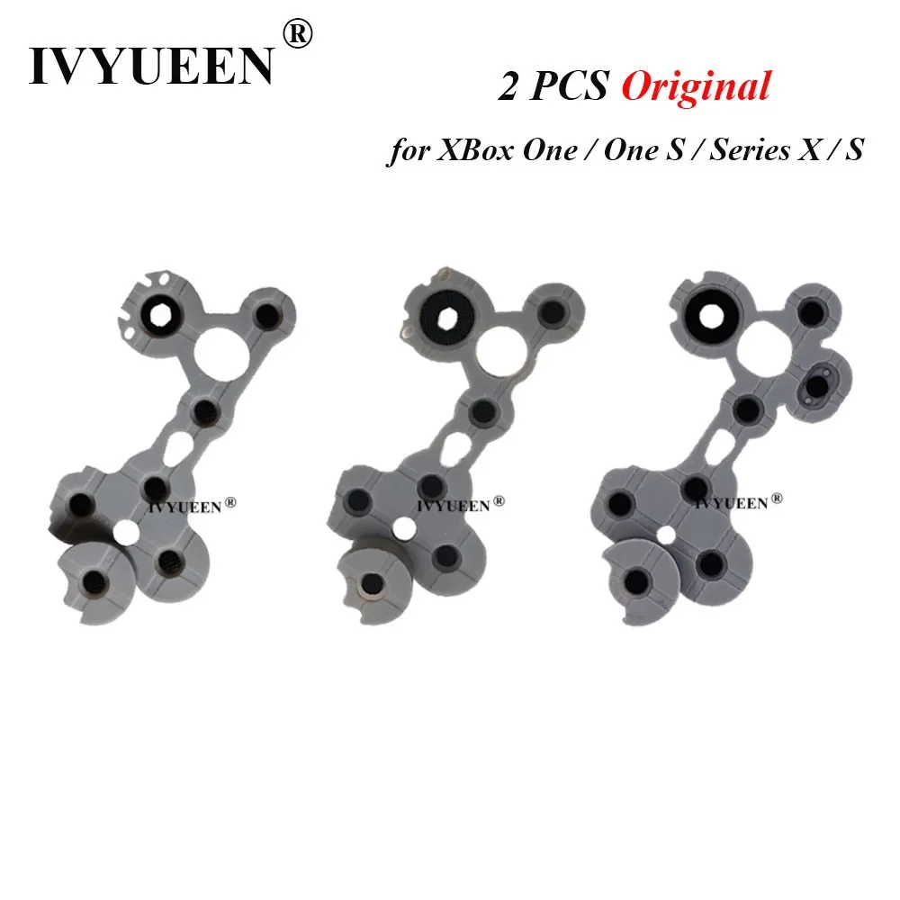 IVYUEEN 2 PCS Original Conductive Rubber Button for Microsoft XBox One Series X S Controller D-pad Contact Key Buttons Repair