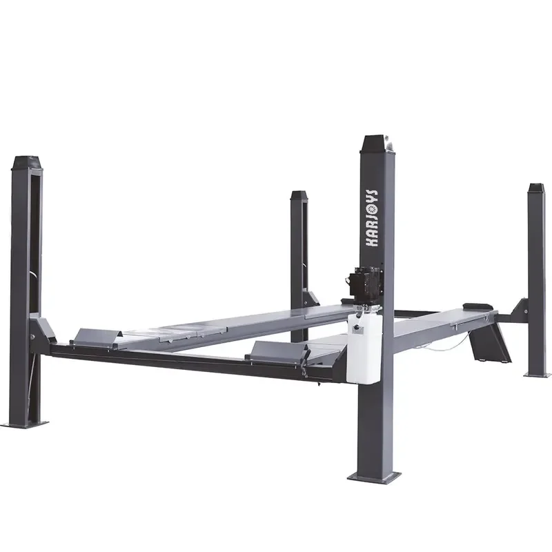 4500kg Car Lift Auto Repair Equipment Hydraulic Workshop Hoist with Alignment Four Post Cylinder Parking Lift