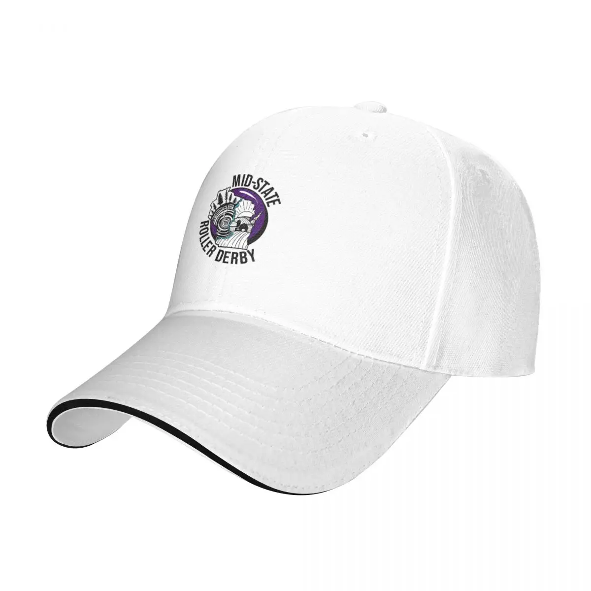 Mid-State Roller Derby Baseball Cap dad hat |-F-| foam party Hat Sun Cap Men's Hats Women's