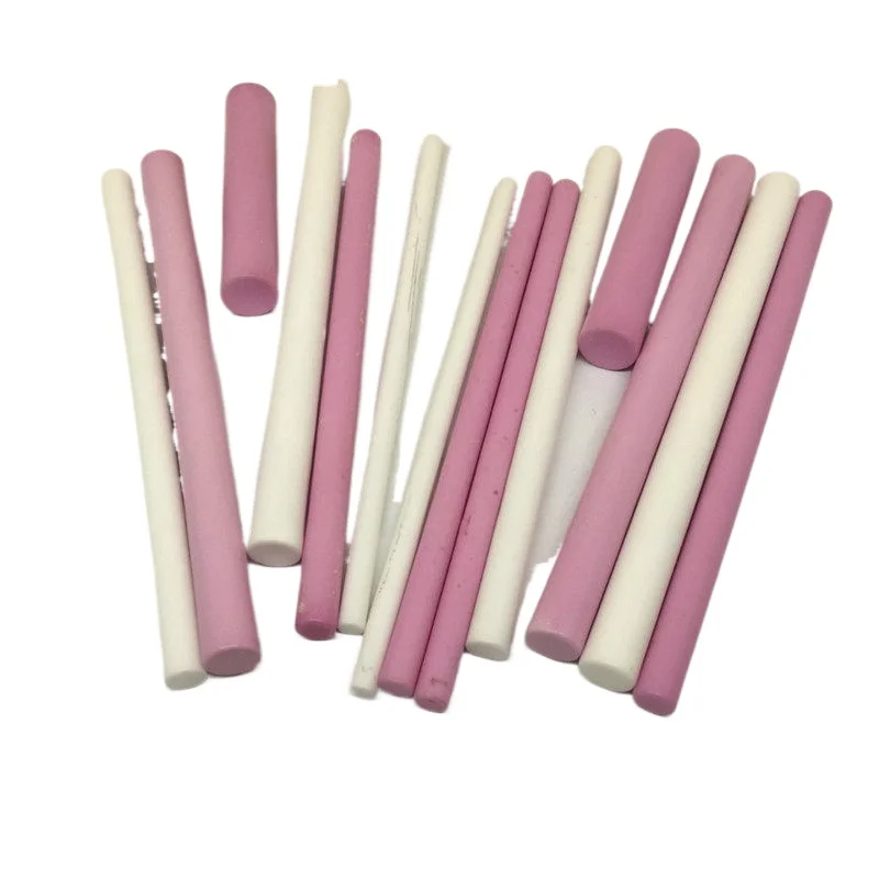 10PCS zirconia wear-resistant ceramic rod, solid and smooth wire stop rod 95 porcelain 99 porcelain rod diameter