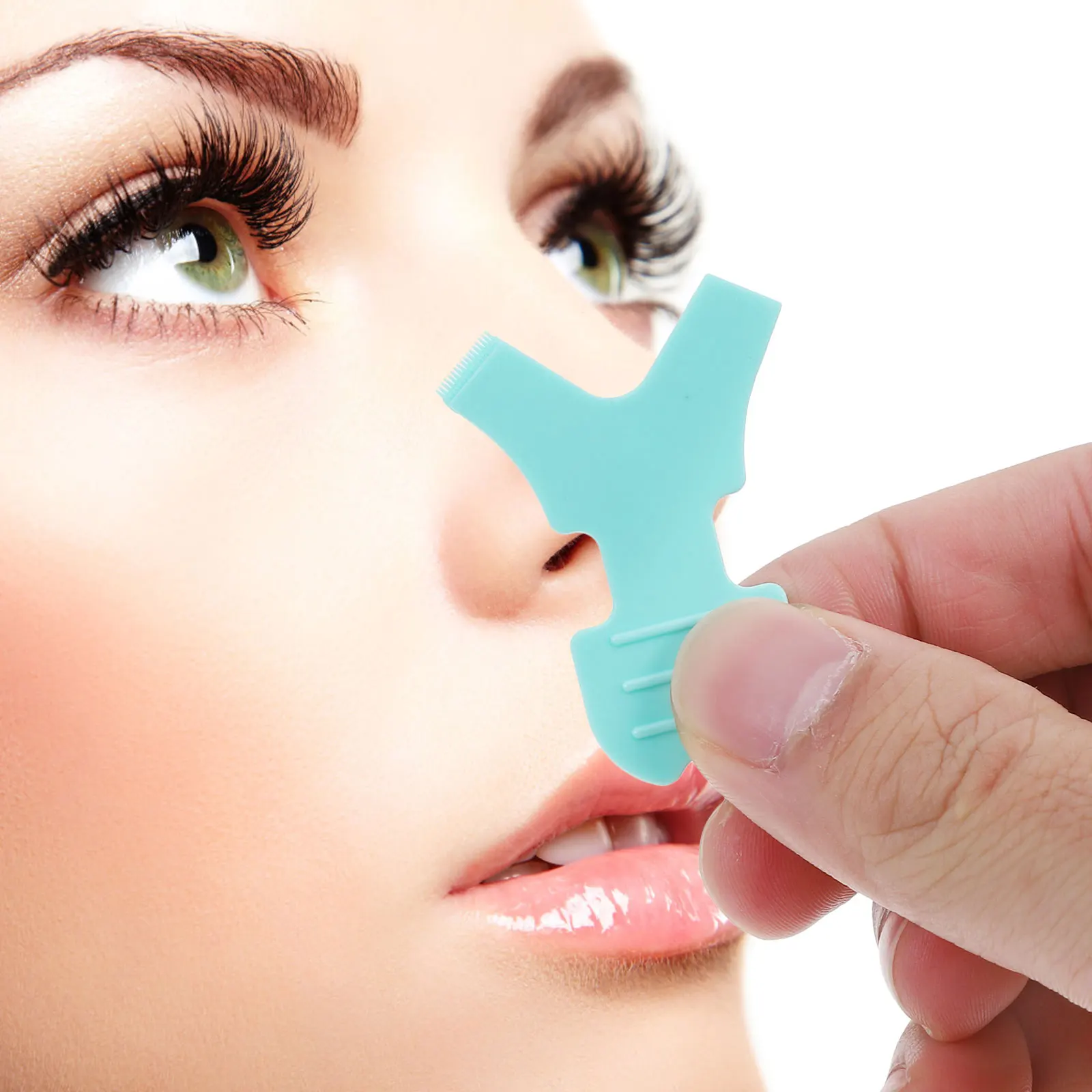 

25 Pcs Plastic Rod Eyelash Brush Tool Y shaped Lashes Perm Lift Grafting Gaskets Safe Lightweight Salon Home Use
