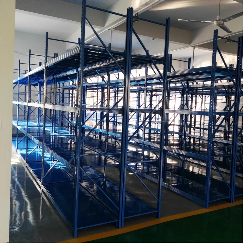 [Customized]Light Duty Steel Stainless Steel Warehouse Racking System Pallet Shelving Box Storage in Supermarkets Packaged i