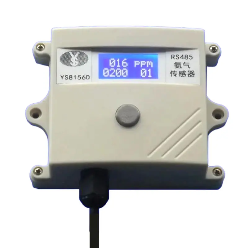 Sensor de Amoníaco MQ137, MOD, BUS-RTU, RS485, Alta Precisión, Detección de Gas, con Pantalla