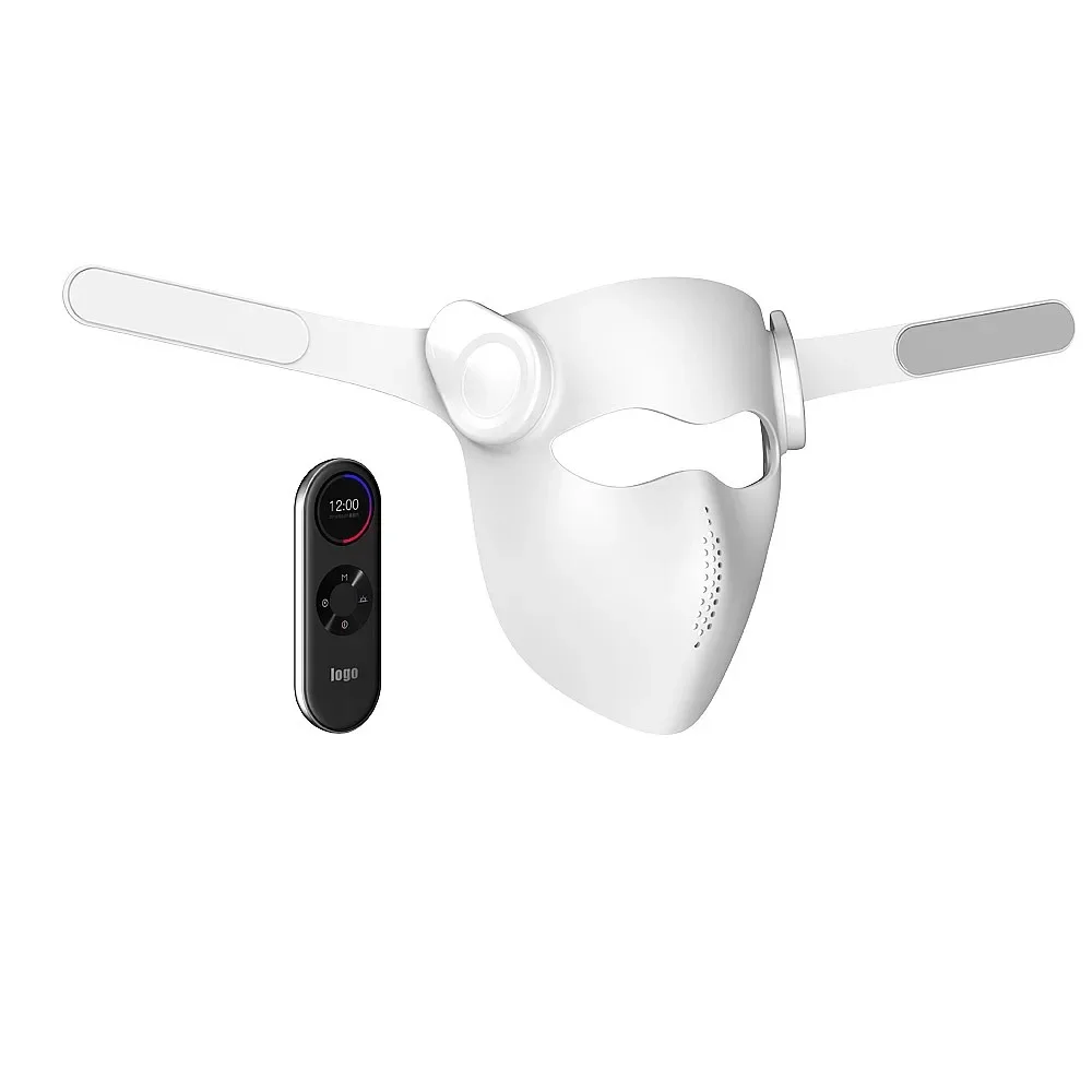 3D Silicone Red Light Therapy Face Mask 460nm 665nm 850nm 1064nm LED Infrared Facial Mask