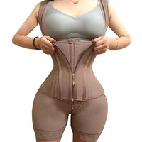 Faja moldeadora de cuerpo para mujer, entrenador de cintura, corsé Colombianas, moldeador de alta compresión, poscirugía, etapa 2 BBL