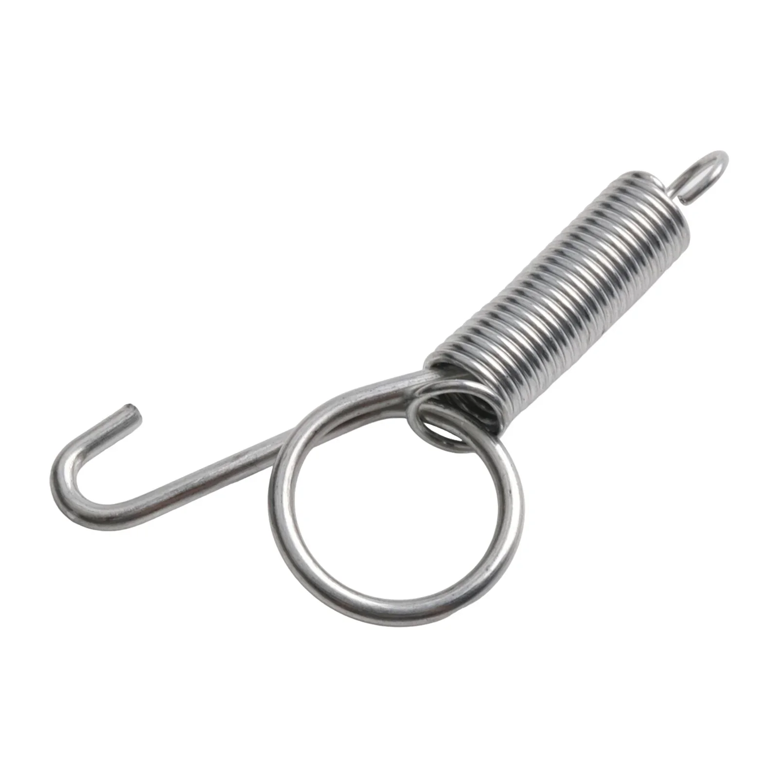 4pcs 7.5cm Rabbit Cage Door Spring Hooks, Easy To Use Cage Door Locks Pet Chicken Pigeon Cage Door Spring Hook Trough Hooks