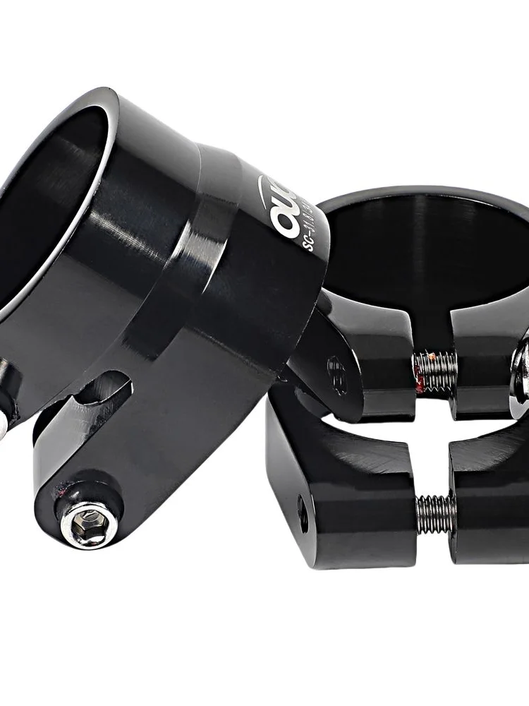 AliExpress NONE Aluminum Alloy Bicycle Seatpost Clamp Seat Tube Lock Up Double Layer Seat Tube Clamp 31.8/34.9mm Fastener Bike Seat Tube Clip