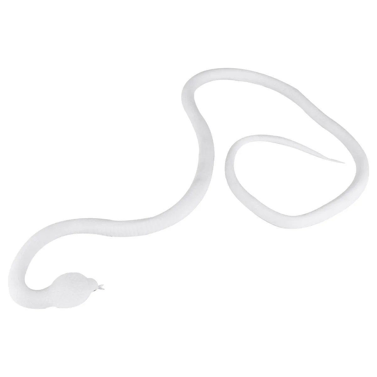 

120Cm Imitated Cobra Rubber Snake Realistic Prank Plastic Tricky for Party Scary Fake Decoration Halloween April Fools' Day