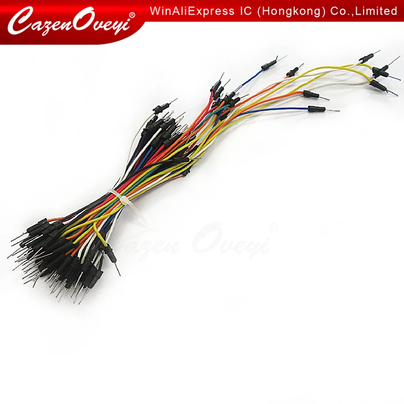 CazenOveyi 1pcs/lot MB102 830 Point Solderless PCB Breadboard with 6Jump Cable Wires  starter kit