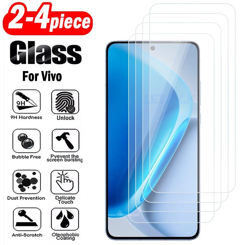 

2-4Piece Full Cover Screen Protector for Vivo iQOO Neo11 (China) Tempered Glass for Vivo iQOO Neo10 9S Pro+ HD Protective Film